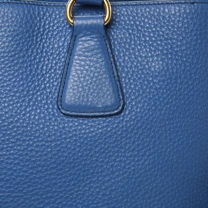 Prada Vitello Daino Tote Cobalto 14 of 21