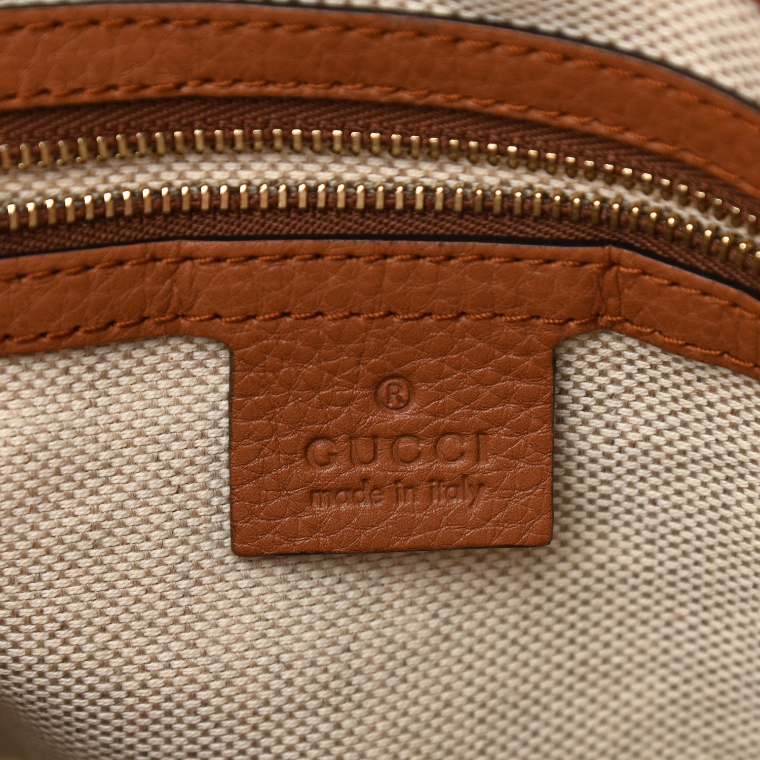 Gucci Cellarius Calfskin Small Soho Top Handle Satchel Dusty Blush 6 of 10