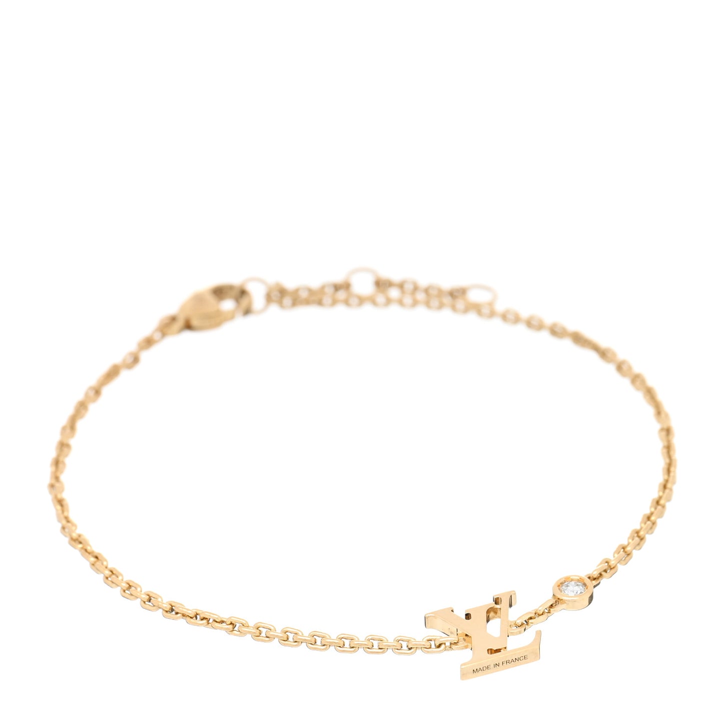 18K Yellow Gold Diamond Idylle Blossom LV Bracelet