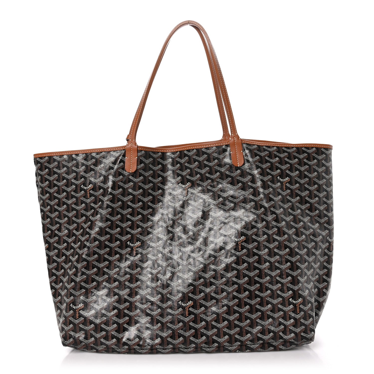 Goyard Goyardine Saint Louis GM Black Gold 1 of 11