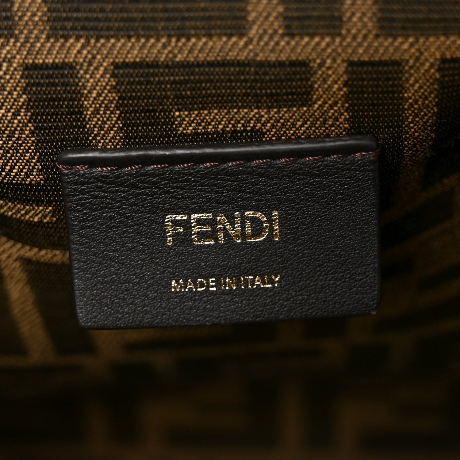 Fendi Shiny Nappa Medium Fendi First Caramello 6 of 10