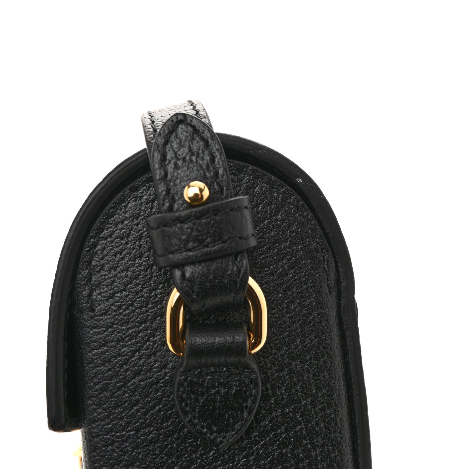 Gucci Calfskin Horsebit 1955 Shoulder Bag Black 11 of 12