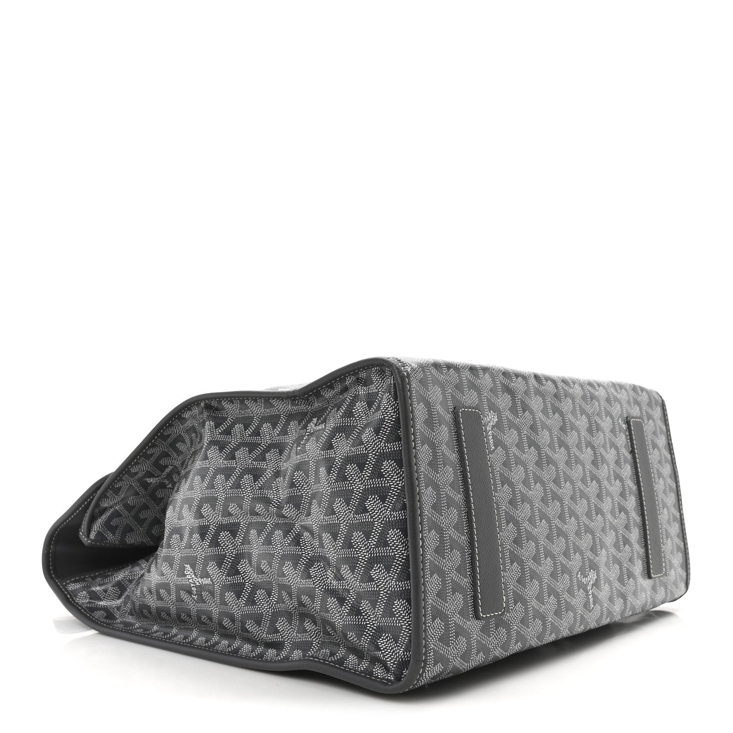 Goyard Goyardine Saint Leger Soft Briefcase Backpack Grey 4 of 9