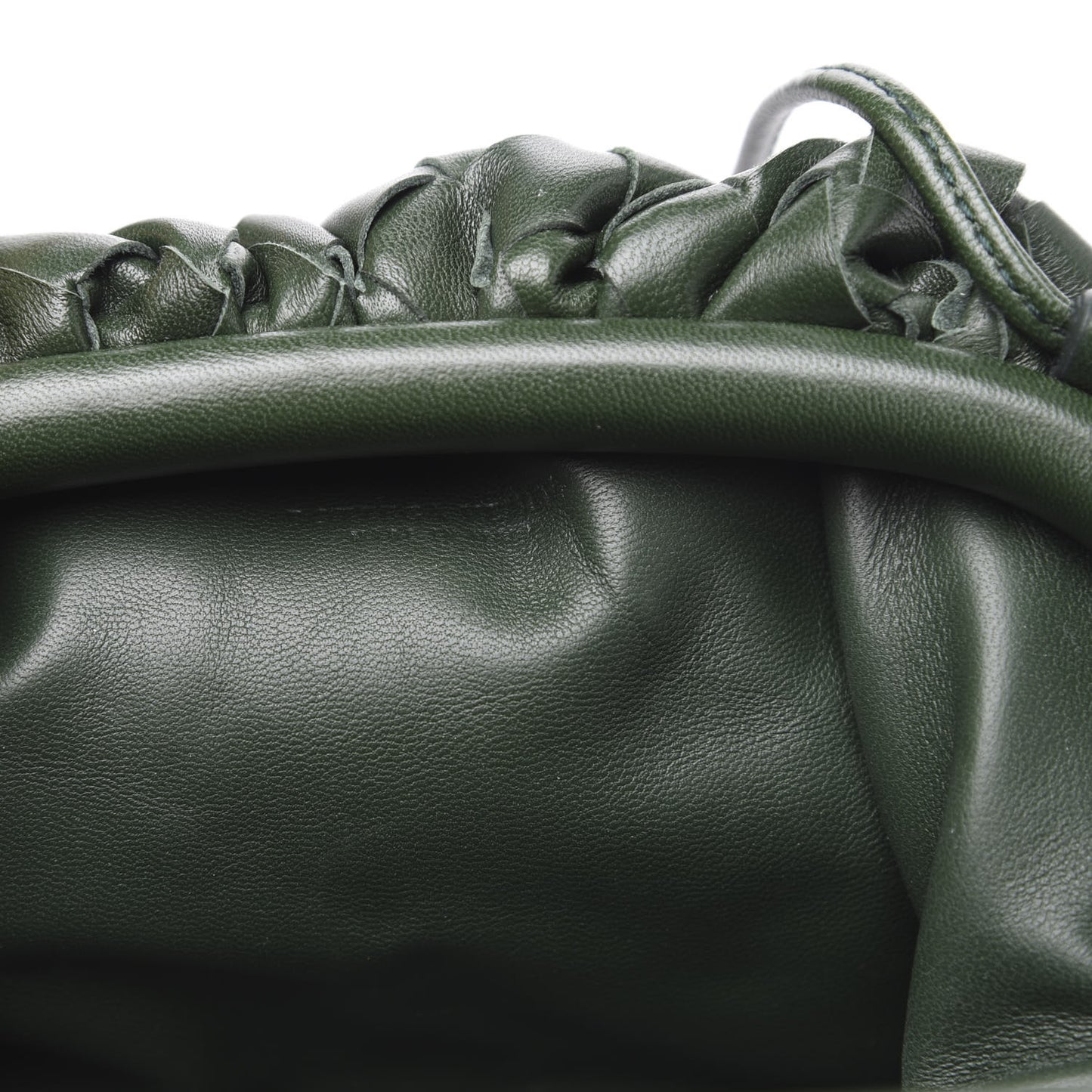 Nappa Intrecciato The Mini Pouch Moss