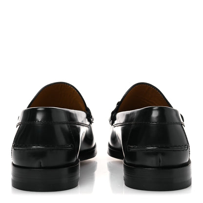 Gucci Millennial Ribot Mens Horsebit Loafers 9.5 Black 6 of 11