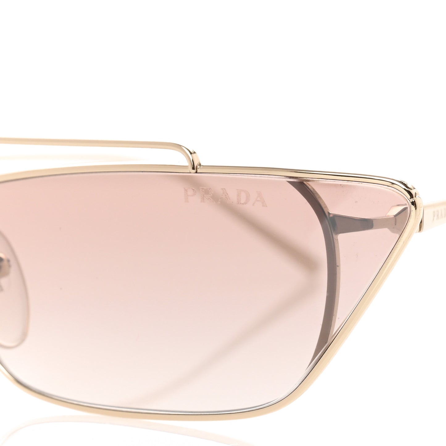 Cat Eye Sunglasses SPR 64U Gold