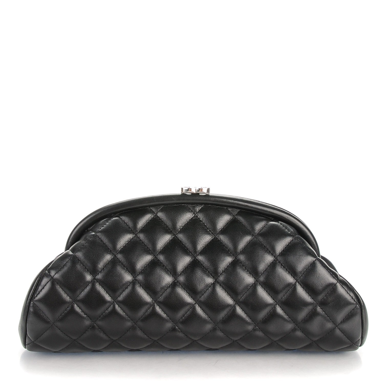 Chanel Lambskin Quilted Timeless Clutch Black 1 of 7