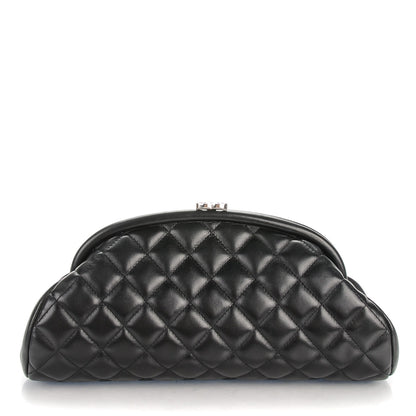 Chanel Lambskin Quilted Timeless Clutch Black 1 of 7