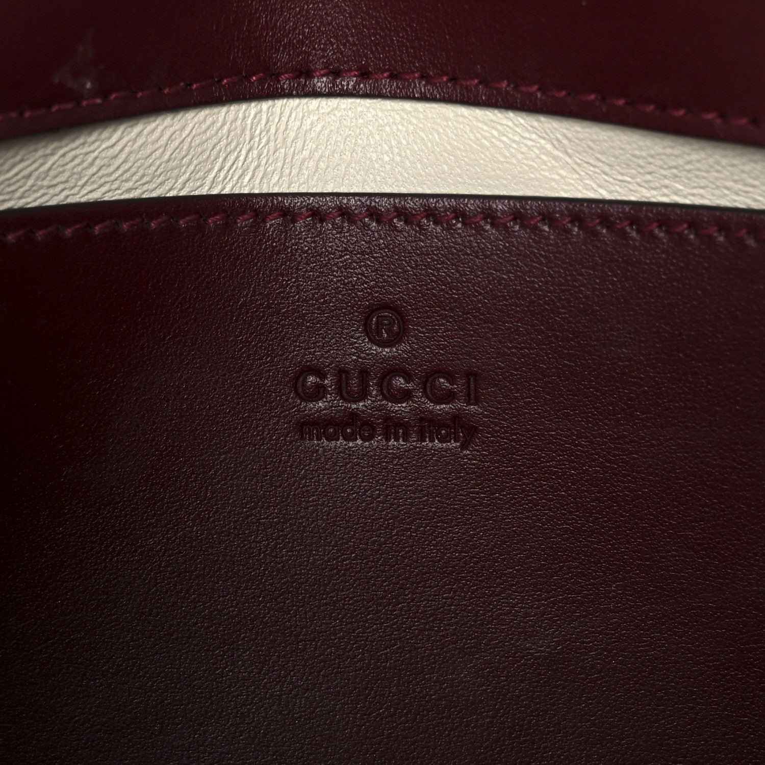 Gucci Lambskin Matelasse Mini GG Marmont Shoulder Bag Rosso Ancora 6 of 11