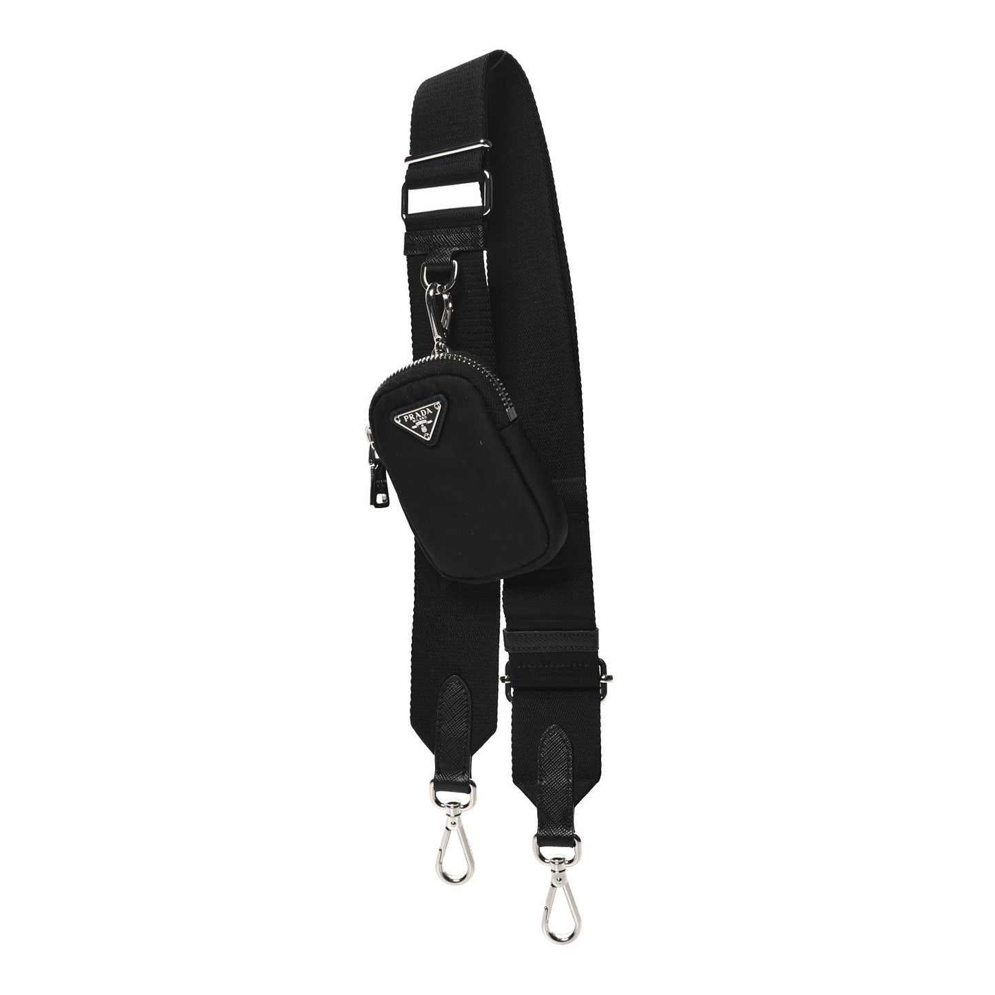 Nylon Re-Edition 2005 Shoulder Strap With Pouch Black