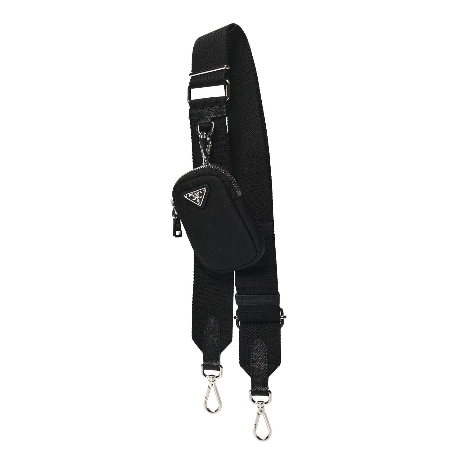 Prada Nylon Re-Edition 2005 Shoulder Strap With Pouch Black 1 of 3