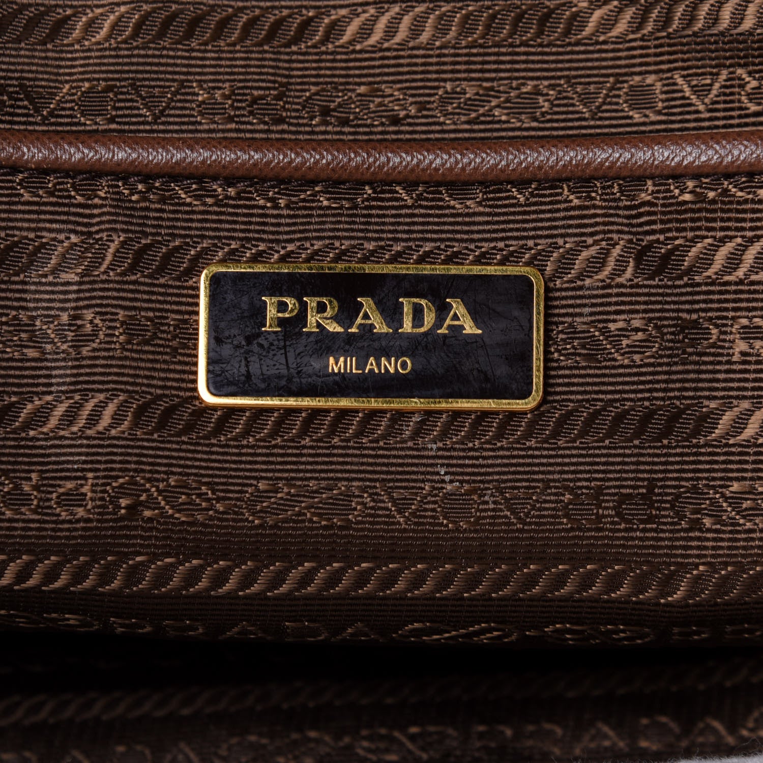 Prada Tessuto Nylon Saffiano Shopping Tote Corinto 6 of 12