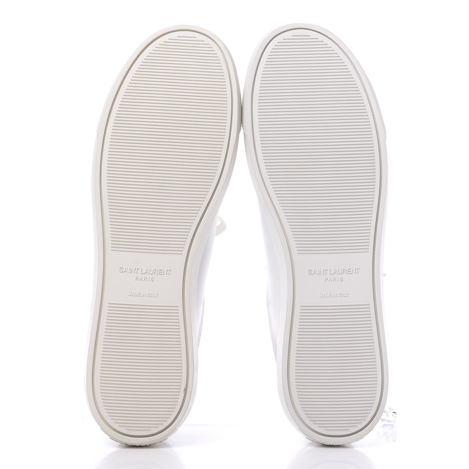 Saint Laurent Calfskin Andy Low Top Sneakers 41 Blanc Optique 6 of 10