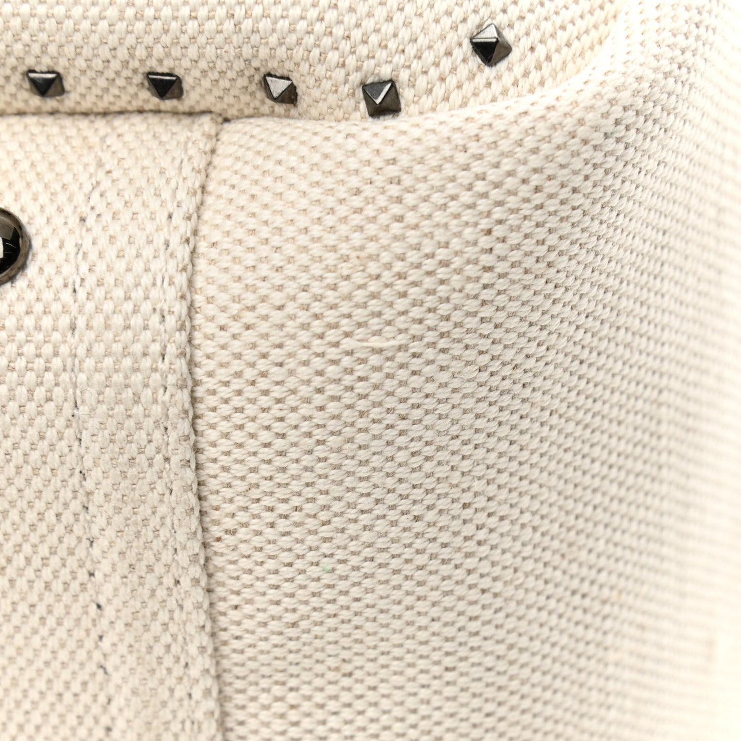 Canvas Atelier 01 Metal Stitch Edition Medium Tote Bag Naturale