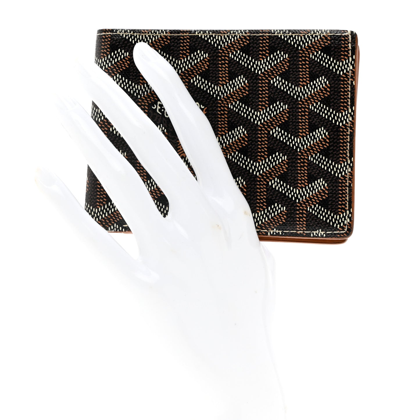 Goyardine Bi-Fold Victoire PM Wallet Black