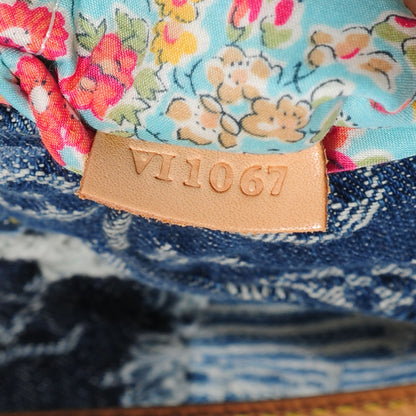 Louis Vuitton Denim Patchwork Pouchy Blue 7 of 7