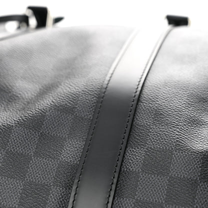 Louis Vuitton Damier Graphite Keepall Bandouliere 55 12 of 15