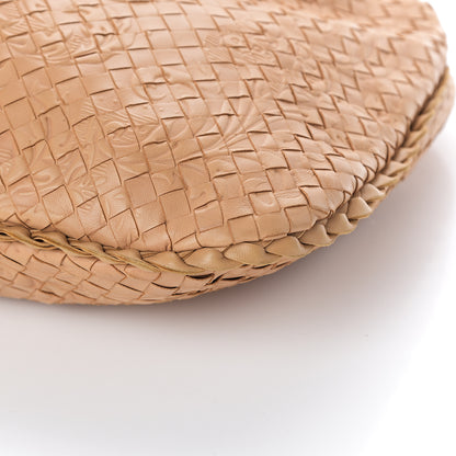 Bottega Veneta Nappa Intrecciato Embossed Medium Veneta Hobo Camel 8 of 8