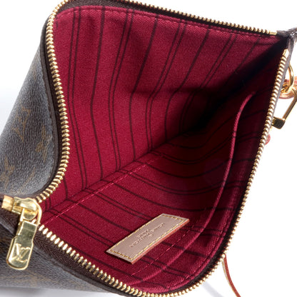 Louis Vuitton Monogram Neverfull MM GM Pochette Fuchsia 5 of 7