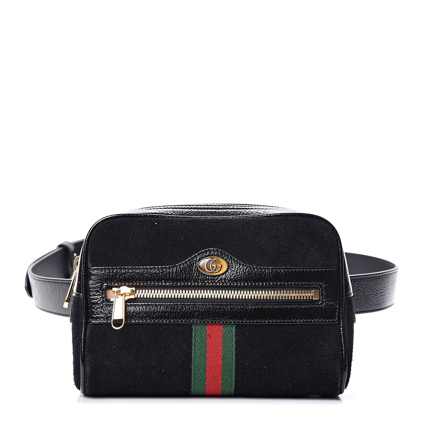 Suede Small Ophidia Belt Bag 85 34 Black