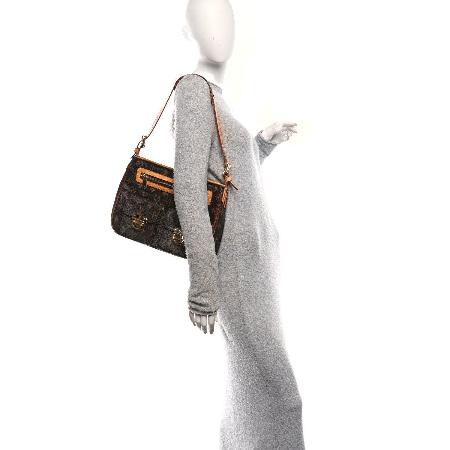 Louis Vuitton Monogram Hudson GM With Short Strap 2 of 9