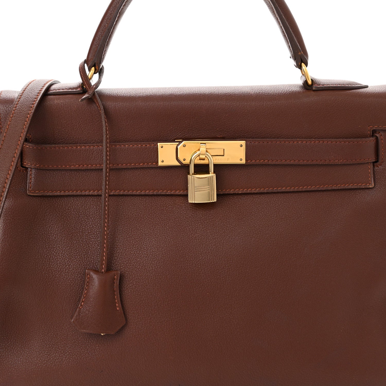 Hermes Evercolor Kelly Retourne 32 Havane 8 of 18
