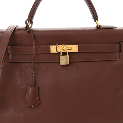 Hermes Evercolor Kelly Retourne 32 Havane 8 of 18