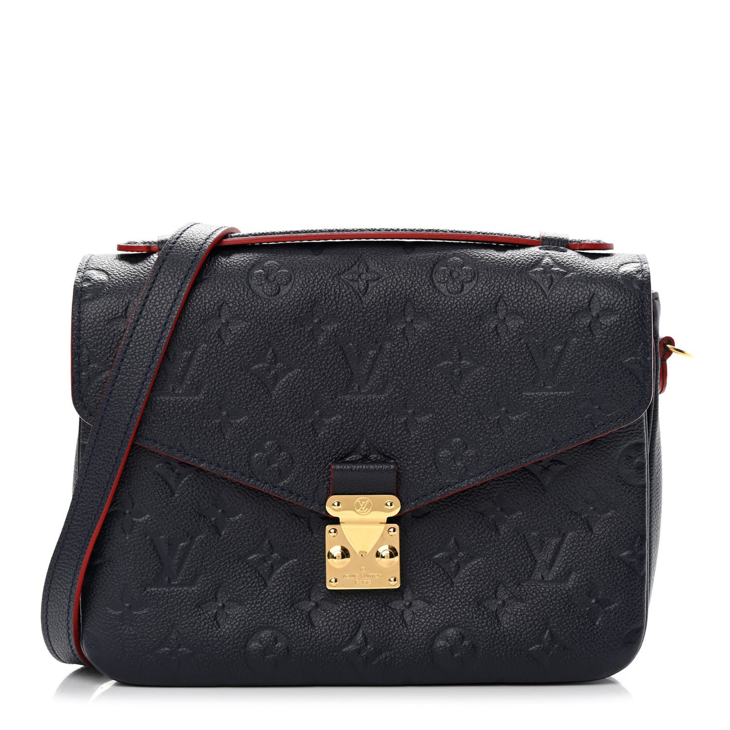 Empreinte Pochette Metis Marine Rouge