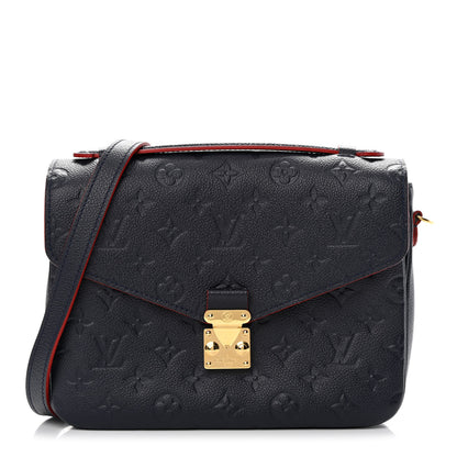 Louis Vuitton Empreinte Pochette Metis Marine Rouge 1 of 11