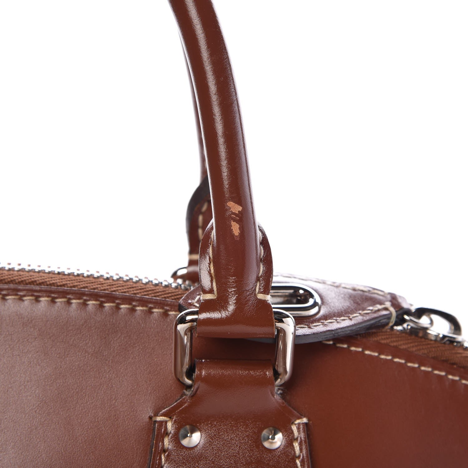 Louis Vuitton Suhali Lockit PM Sienne 9 of 11