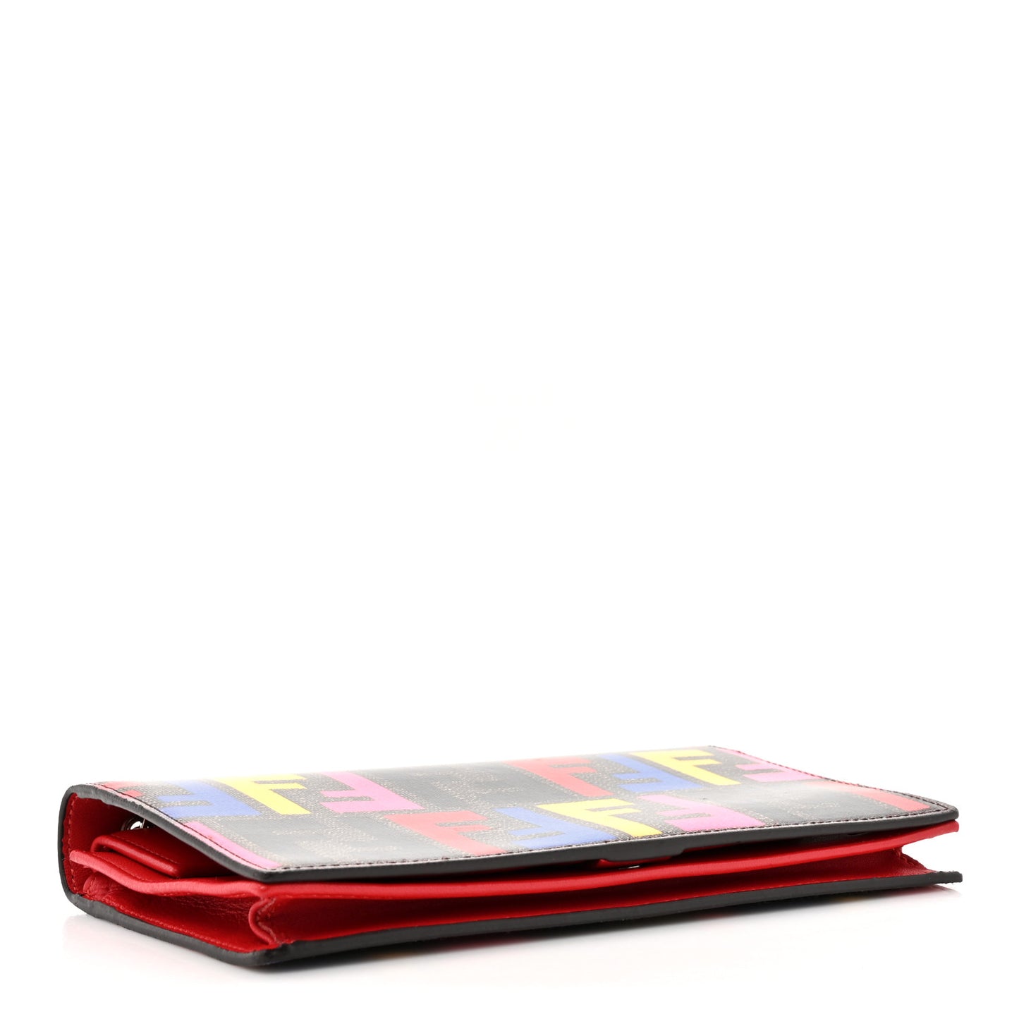 Zucca Spalmati Long Wallet On Chain Multicolor