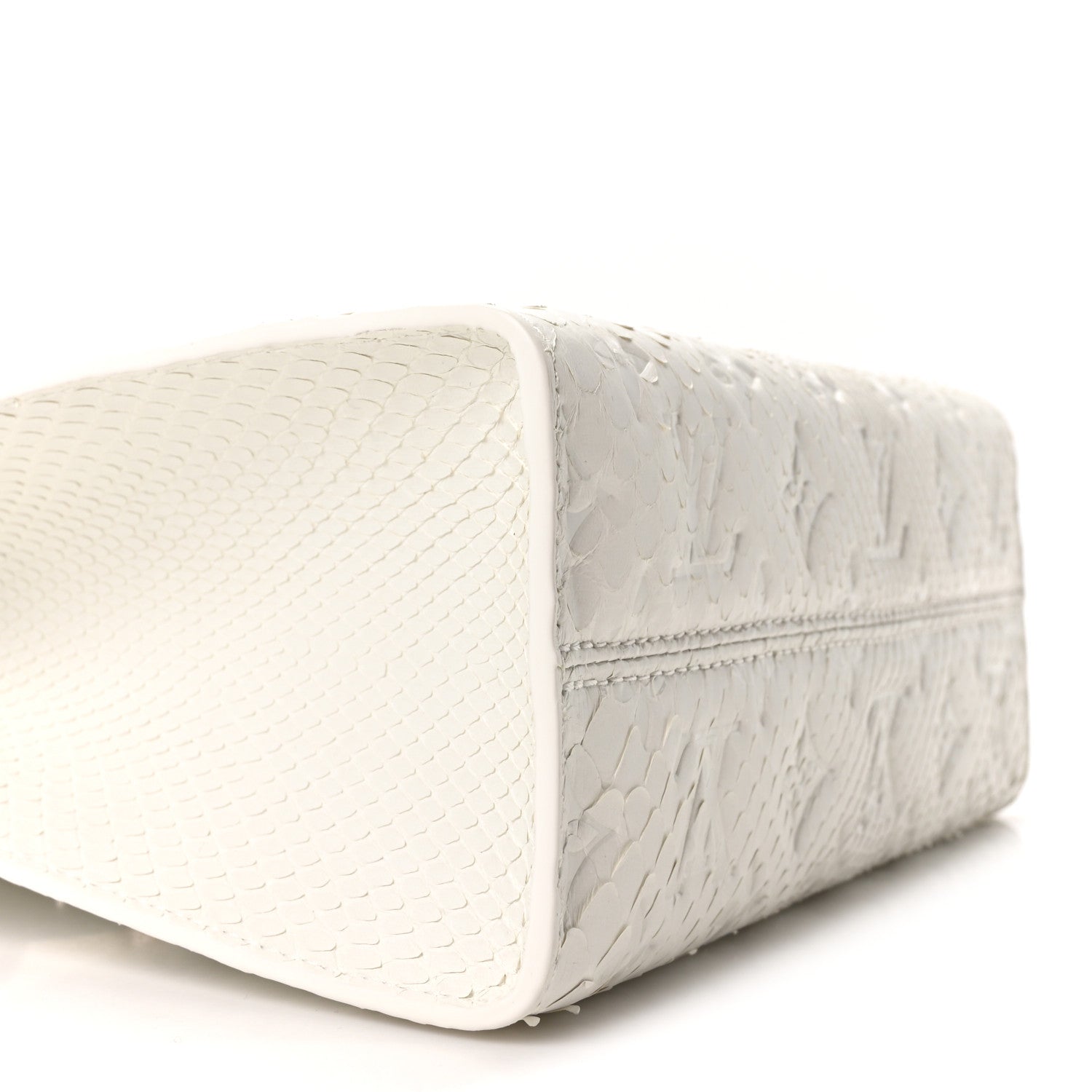 Louis Vuitton Snakeskin Empreinte Monogram Onthego PM White 8 of 10