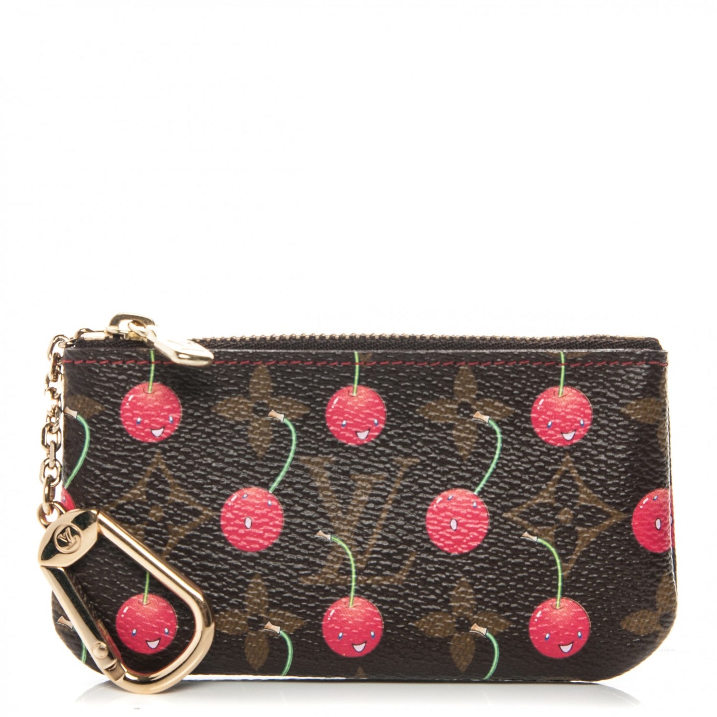 Monogram Cerises Key Pouch