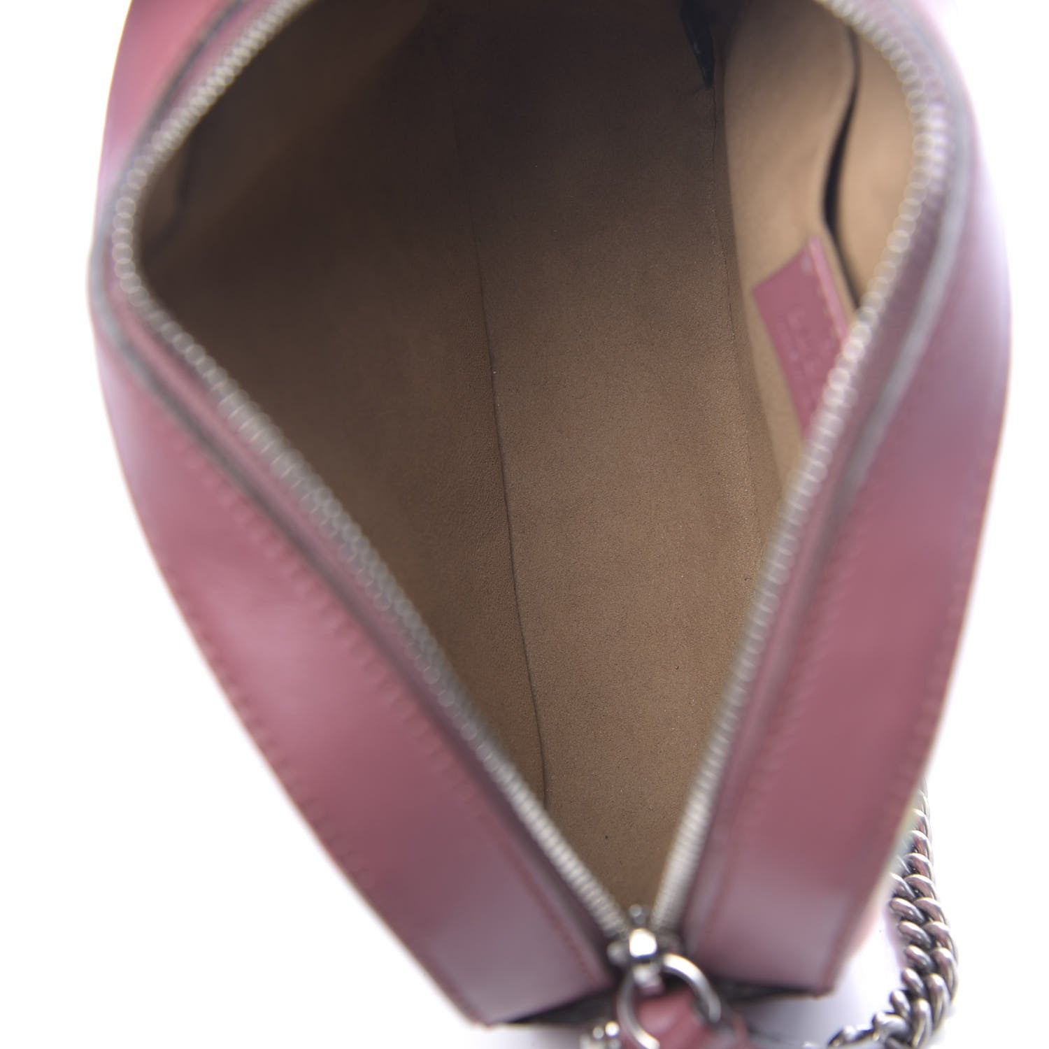 Gucci GG Supreme Monogram Blooms Mini Chain Shoulder Bag Beige Multicolor Dry Rose 5 of 10