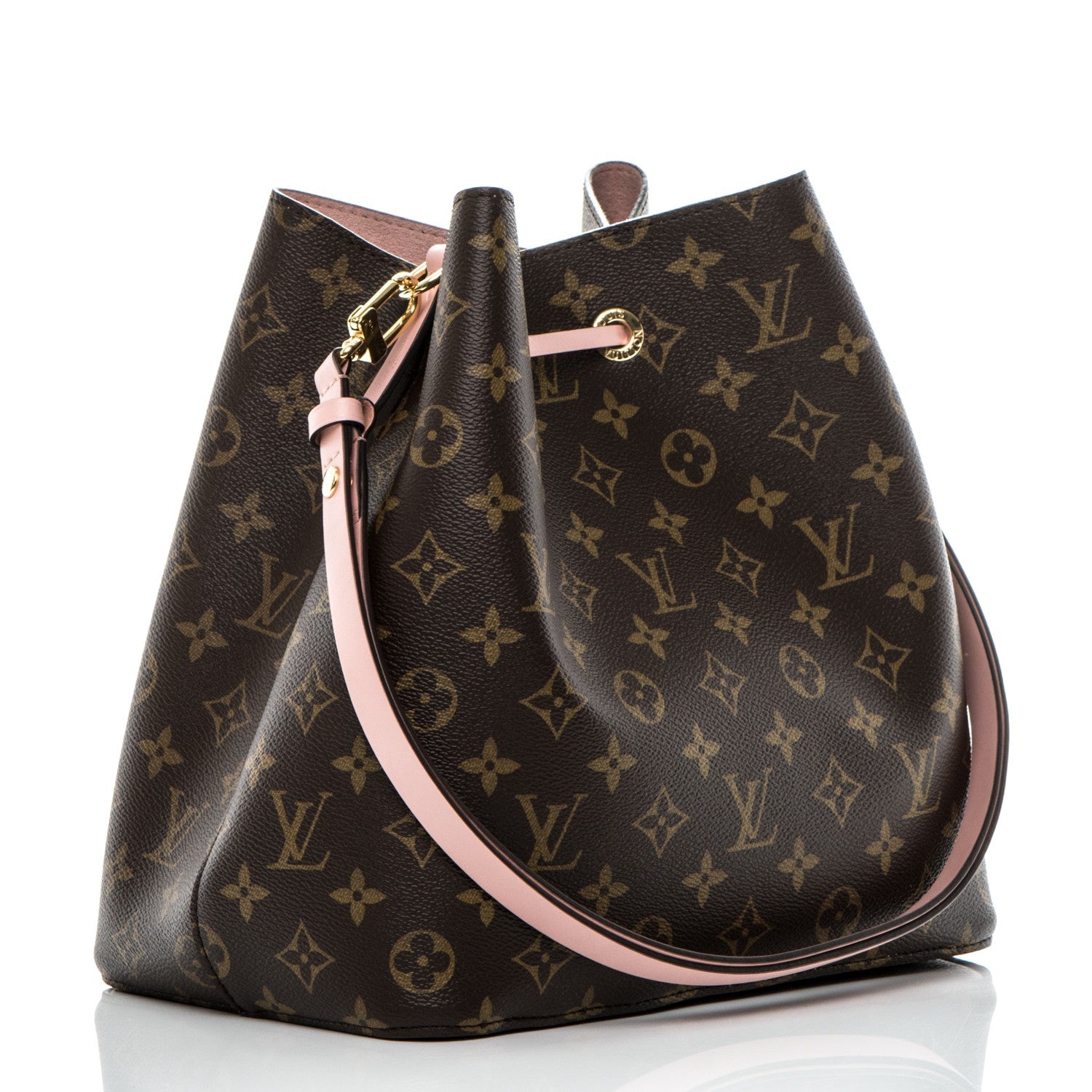 Louis Vuitton Monogram Neonoe MM Rose Poudre 3 of 7