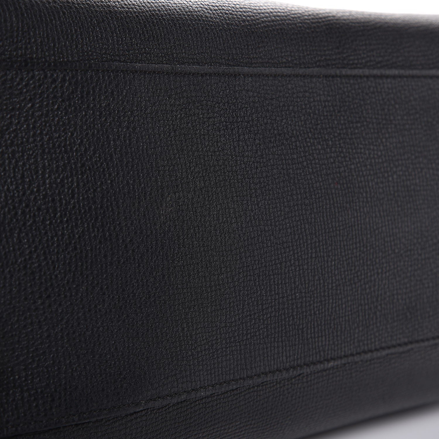 Burberry Derby Calfskin House Check Medium Welburn Tote Black 9 of 15