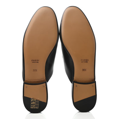 Gucci Calfskin Womens Princetown Slippers 36.5 Black 5 of 8