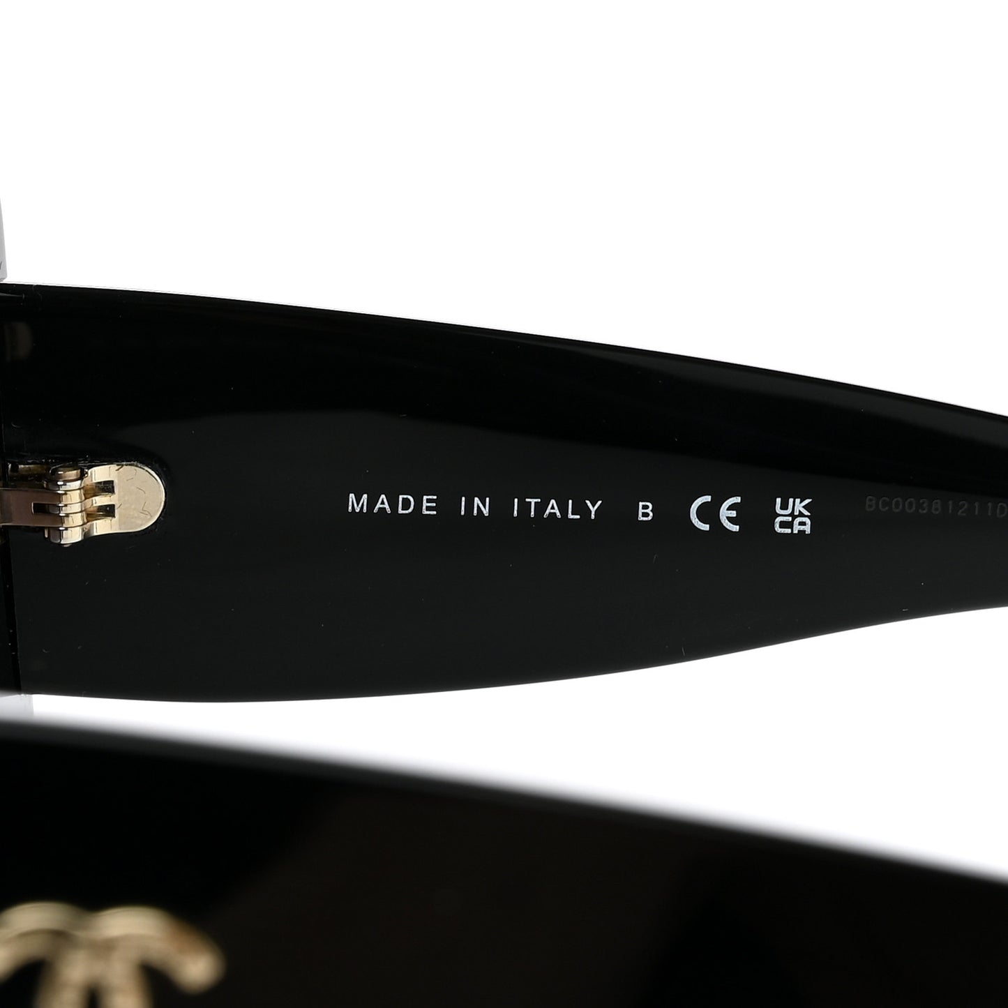 Acetate Rectangle Sunglasses 5435 Black