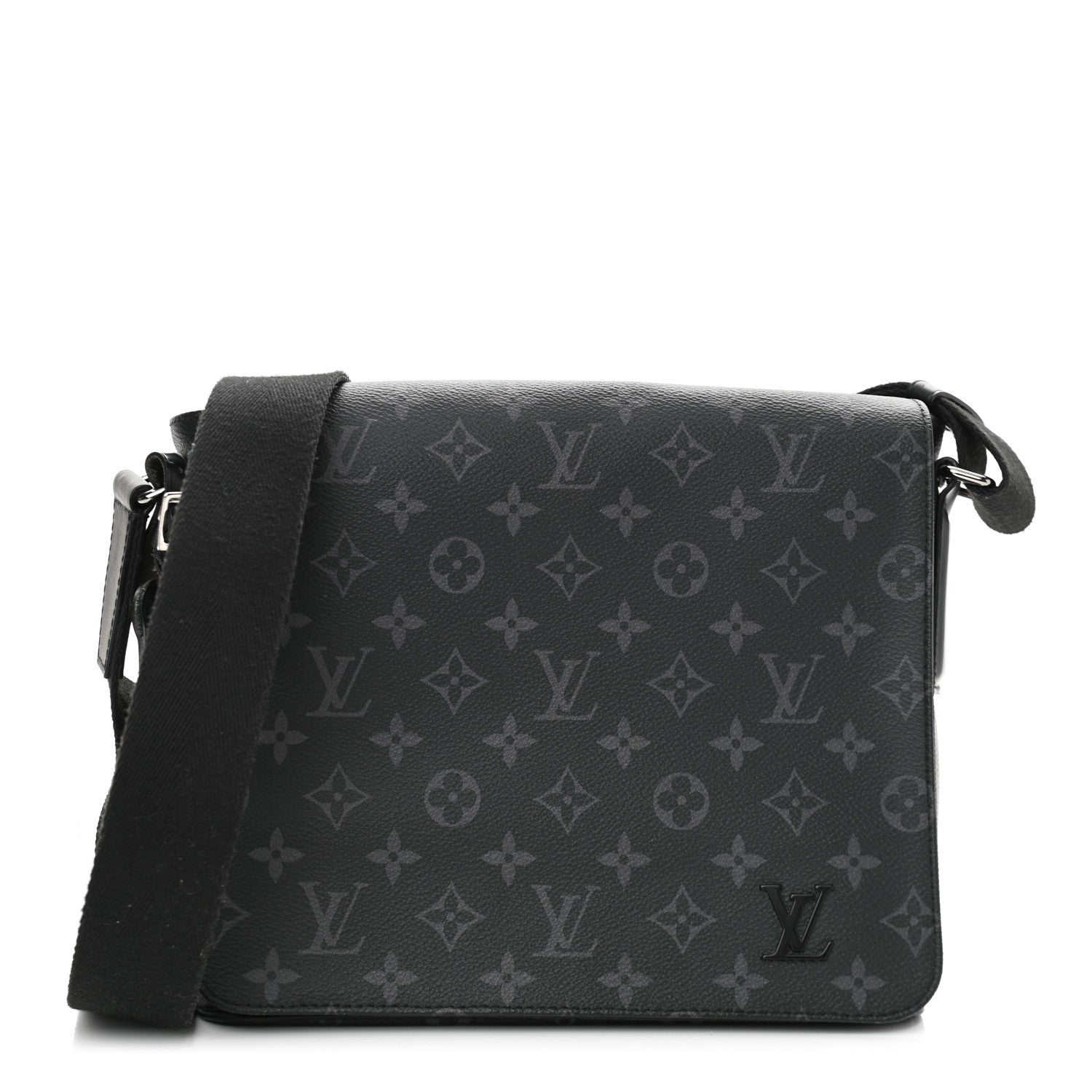 Louis Vuitton Monogram Eclipse District PM Black 1 of 13