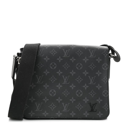 Louis Vuitton Monogram Eclipse District PM Black 1 of 13
