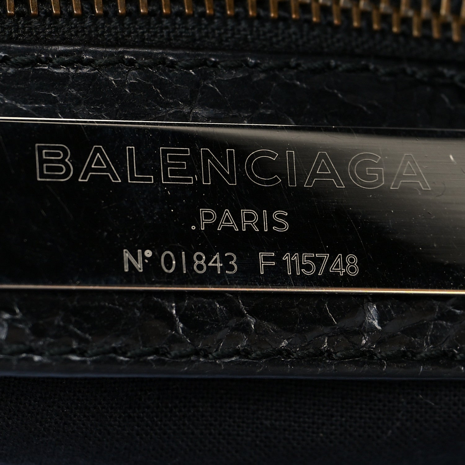 Balenciaga Agneau Classic Hardware City Black 6 of 10