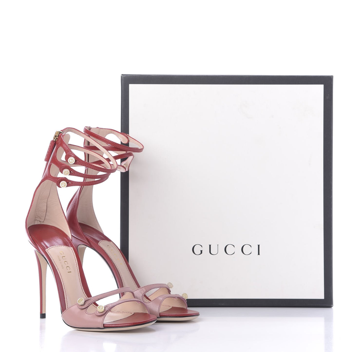 Malaga Kid Aneta Sandals 36 Carmine Rose Hibiscus Red