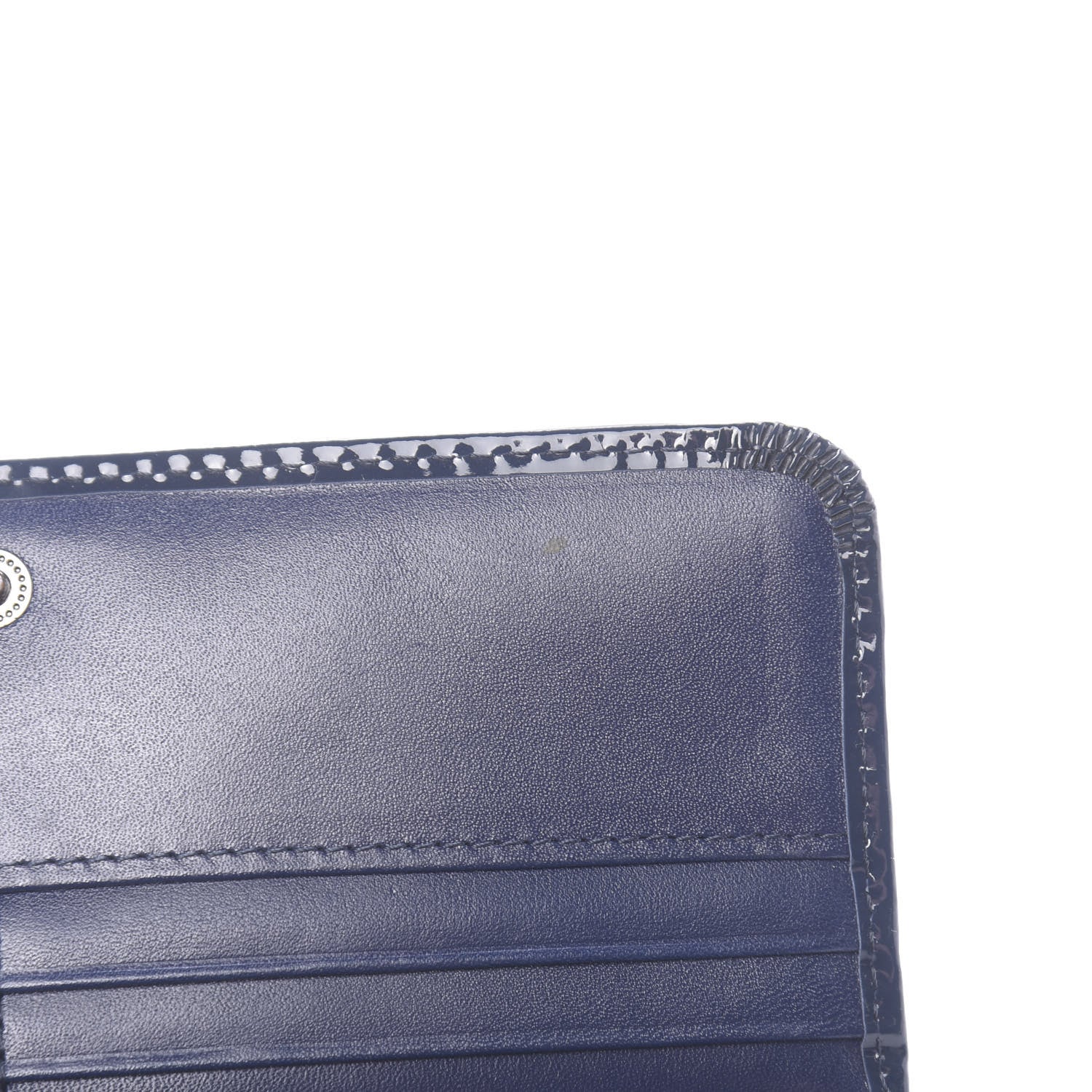 Burberry Supernova Check Penrose Continental Wallet Blue 7 of 8