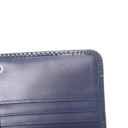 Burberry Supernova Check Penrose Continental Wallet Blue 7 of 8