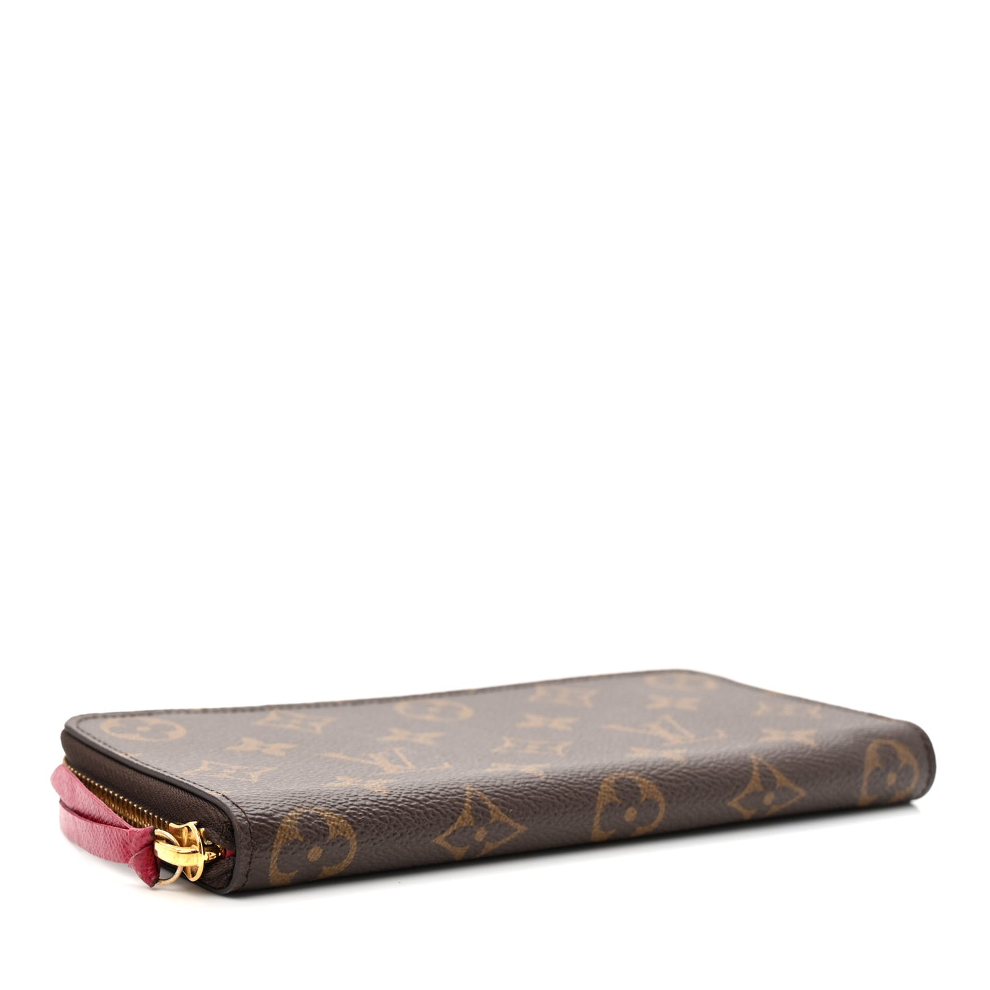 Monogram Clemence Wallet Fuchsia