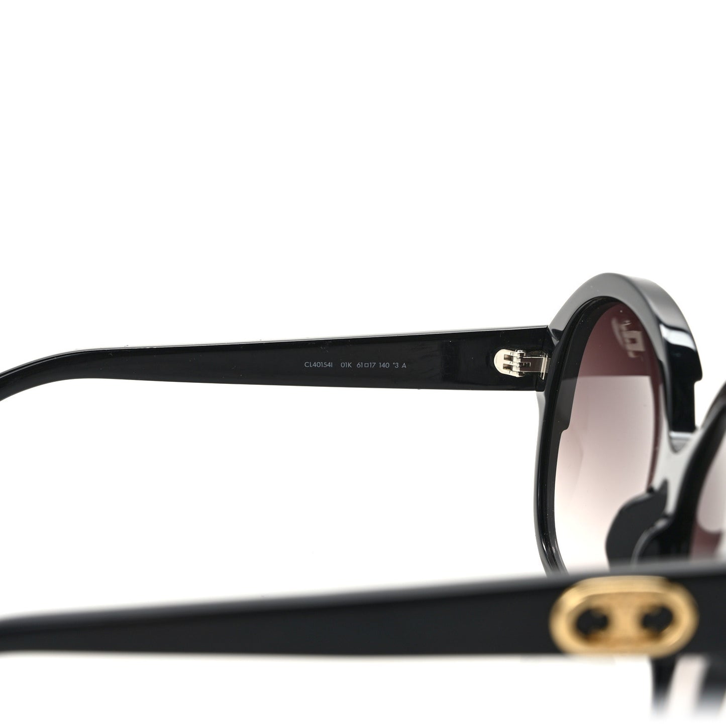 Acetate Triomphe Sunglasses CL40154I Black