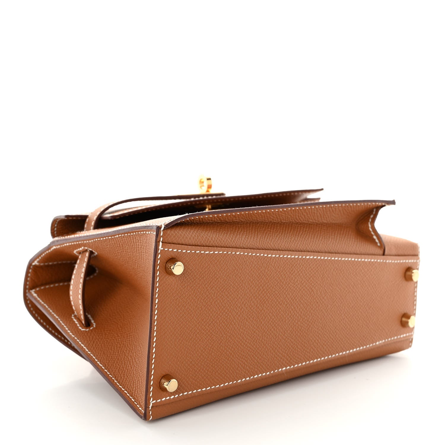 Hermes Epsom Kelly En Desordre Sellier 20 Gold 4 of 12