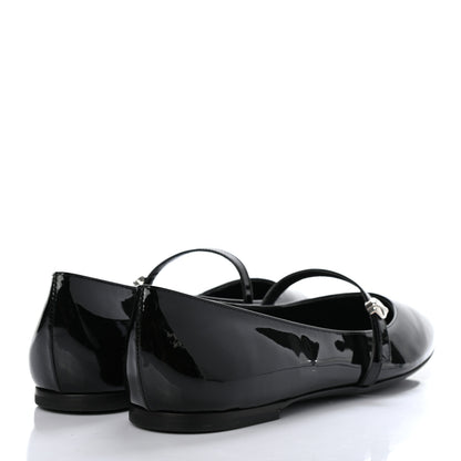 Louis Vuitton Patent Uniformes Ballet Flats 40 Black 4 of 8