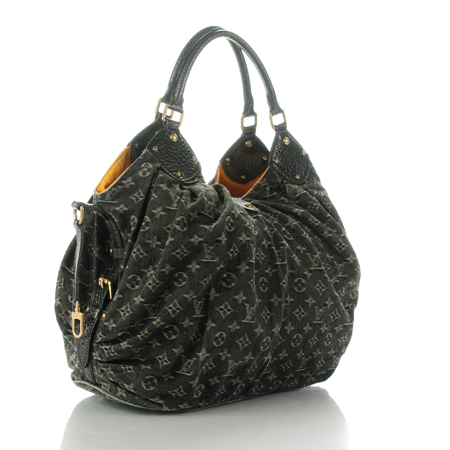 Louis Vuitton Denim Mahina XL Black 3 of 7