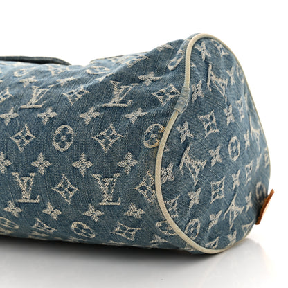 Louis Vuitton Monogram Denim Neo Speedy Blue 10 of 10